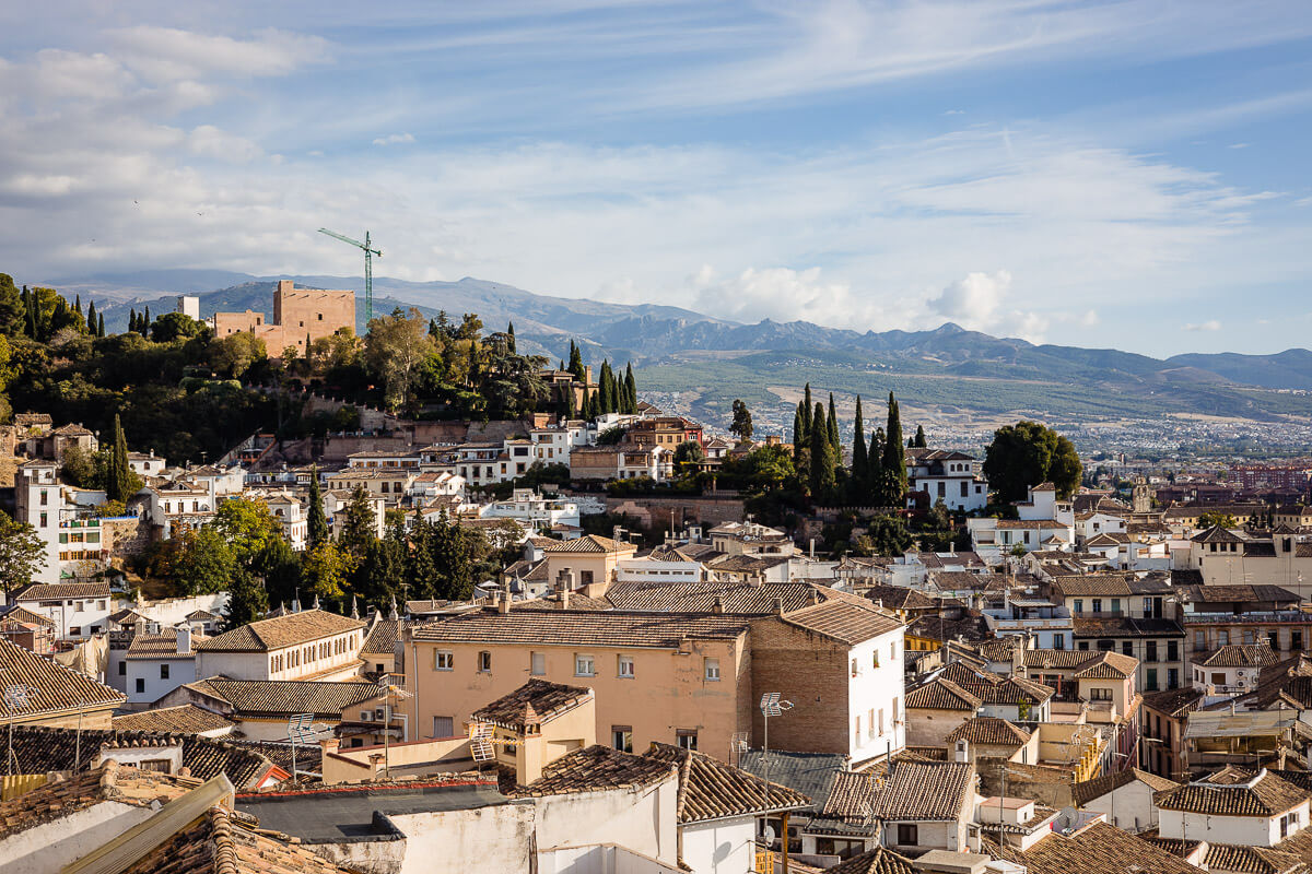 Une montagne en Andalousie.